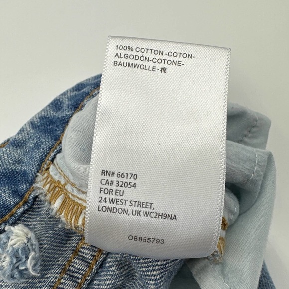 Urban Outfitters BDG Slim Straight High Rise Jeans Size 25 - Picture 9 of 10